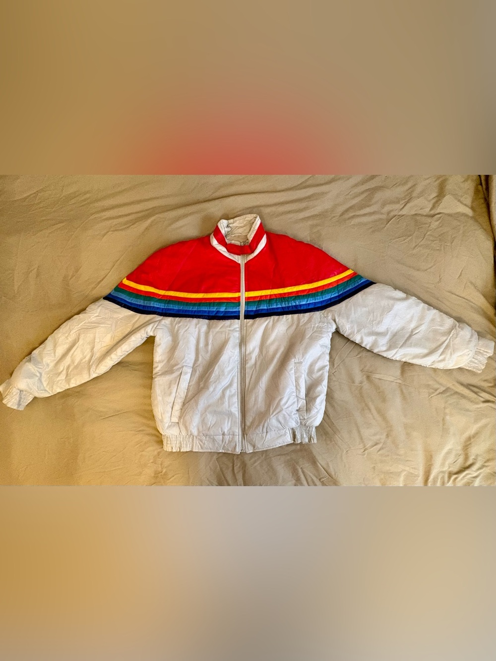 Vintage Aventura Rainbow Ski Jacket
